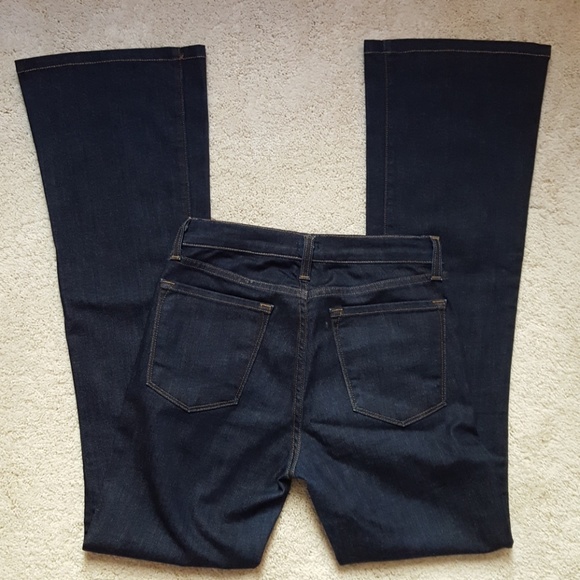 J Brand Lexington Mid Rise Flare Leg Stretch Jeans - Picture 6 of 7